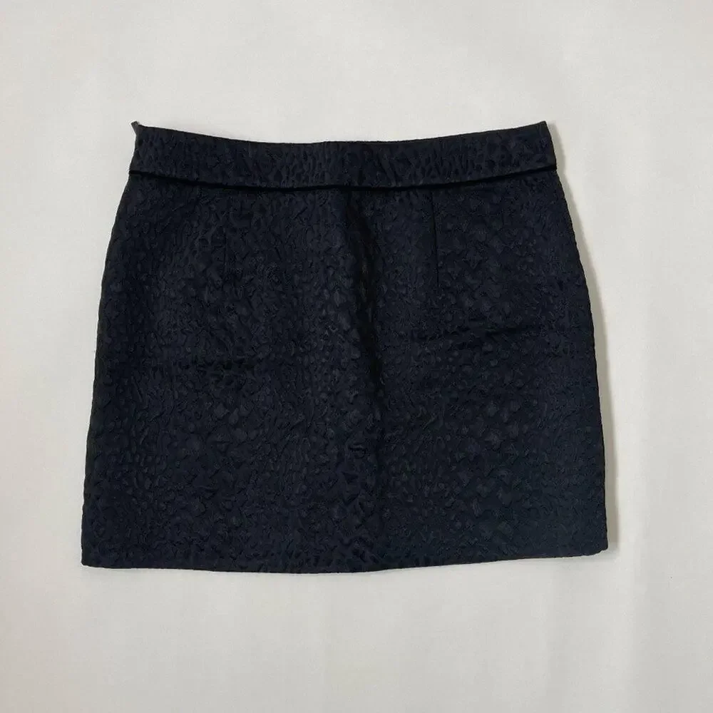 NWT BIRD By Juicy Couture  Black Skirt Sz 4